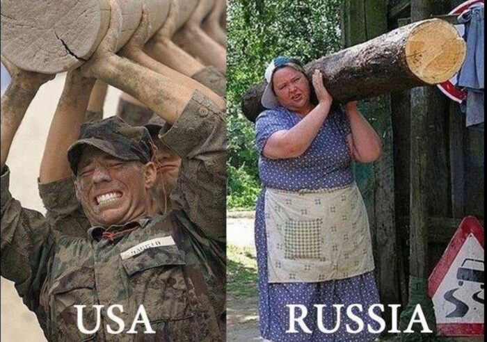 американцы и русские